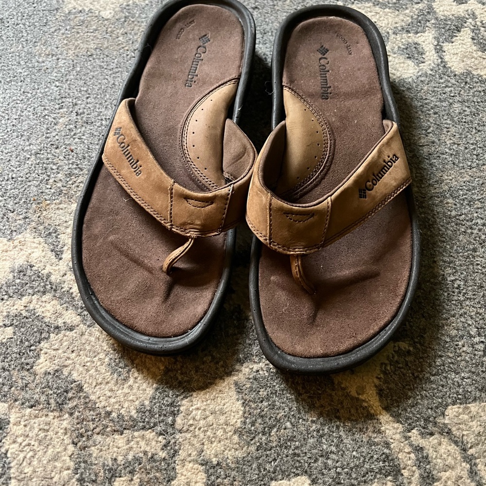 Columbia flip flops men’s size 12 brand new never worn